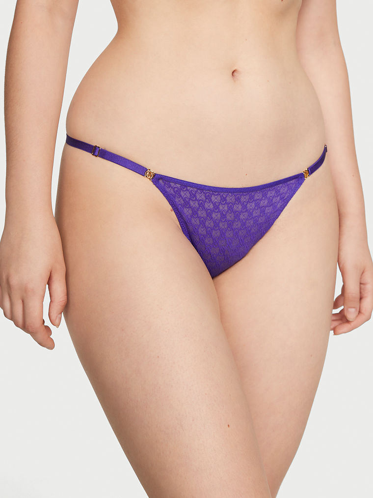 Buy Very Sexy Icon by Victoria's Secret Icon Lace Adjustable Thong
