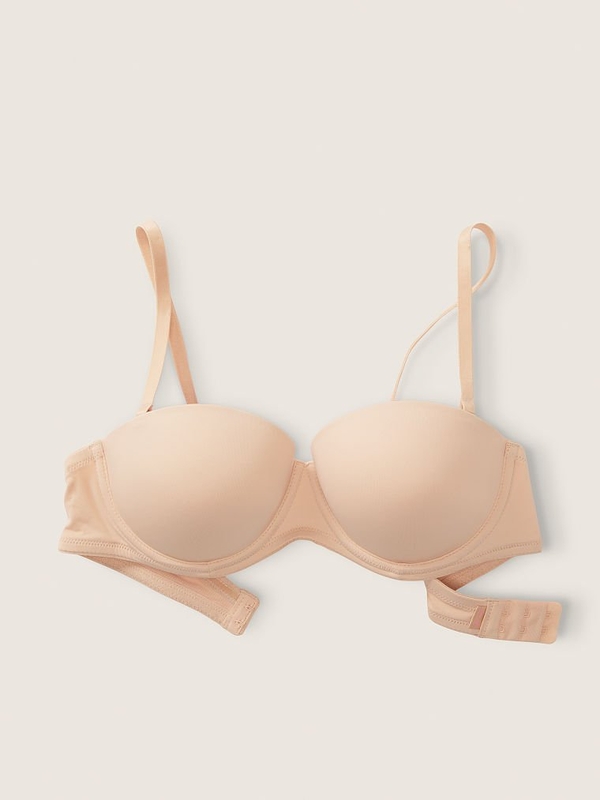 Buy Pink Wear Everywhere Strapless Push-Up Bra Online in Doha & Al